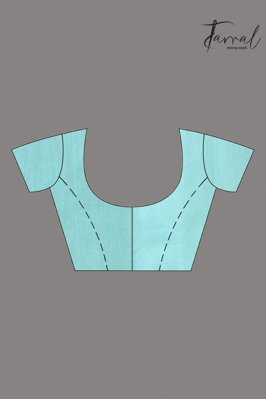 Ash color allover floral muslin silk handwoven jamdani saree