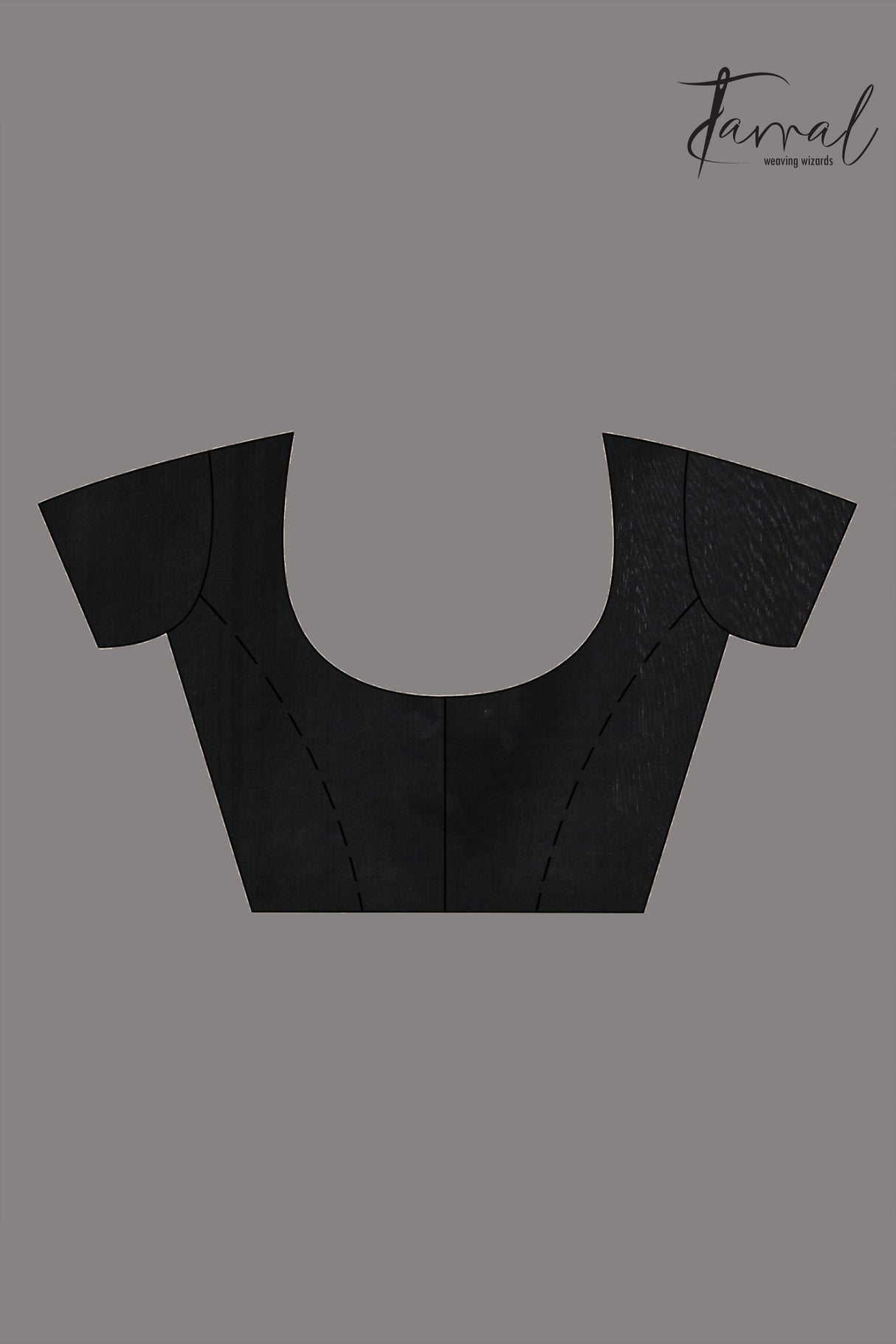 Black with golden lotus matka silk handwoven jamdani saree