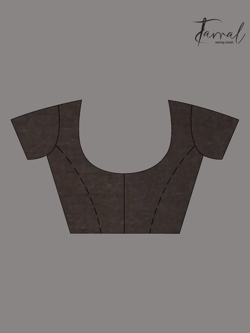 Cream Saree with Multi-Color Lotus Handcrafted Batik Silk Design blouse