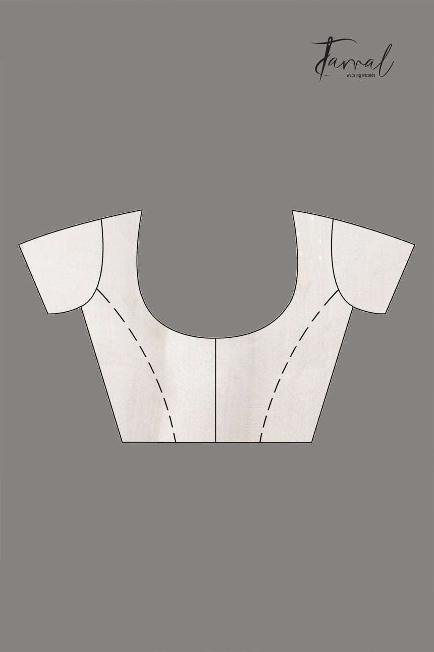 Offwhite With Multicolour Floral Handwoven Jamdani Saree