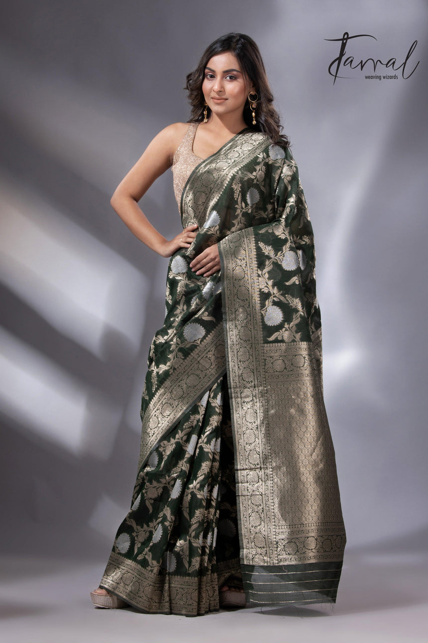 jamdani saree, jamdani, handloom, handwoven, saree, silk, dhakai, weaving, kolkatasaree, tamalboutique
