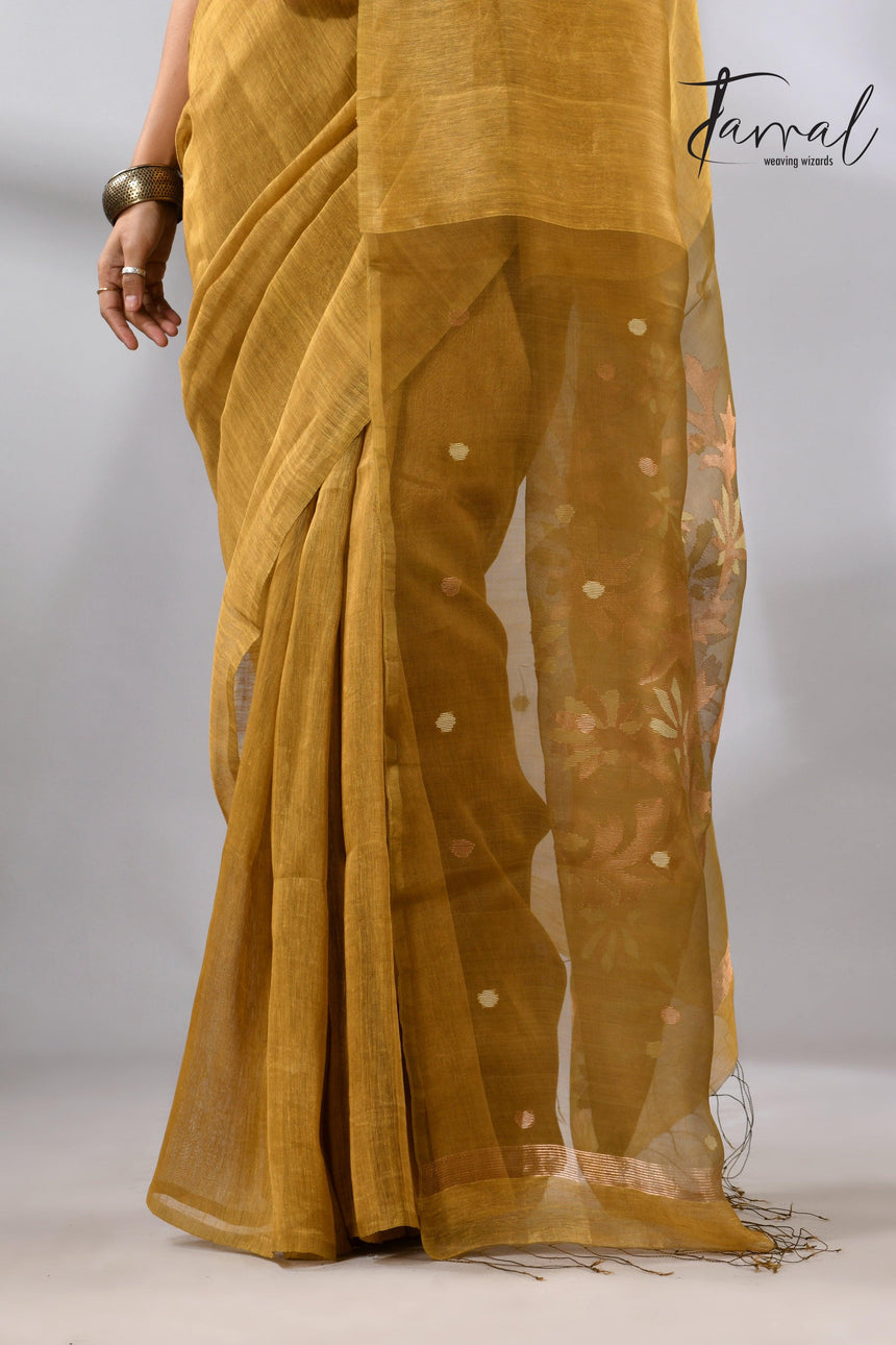 jamdani saree, jamdani, handloom, handwoven, saree, silk, dhakai, weaving, kolkatasaree, tamalboutique