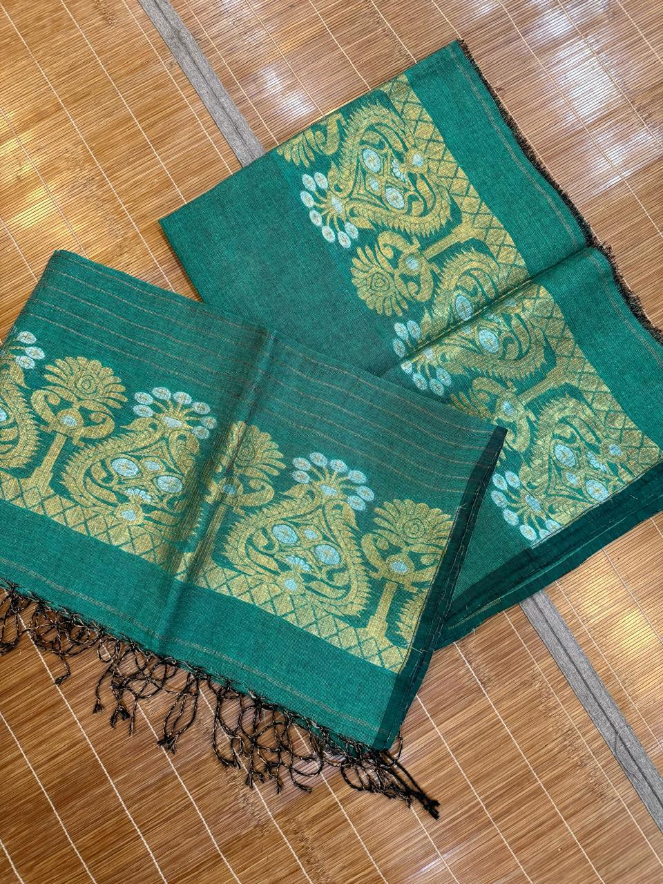 Kurti & Dupatta Set in Sea Green 1