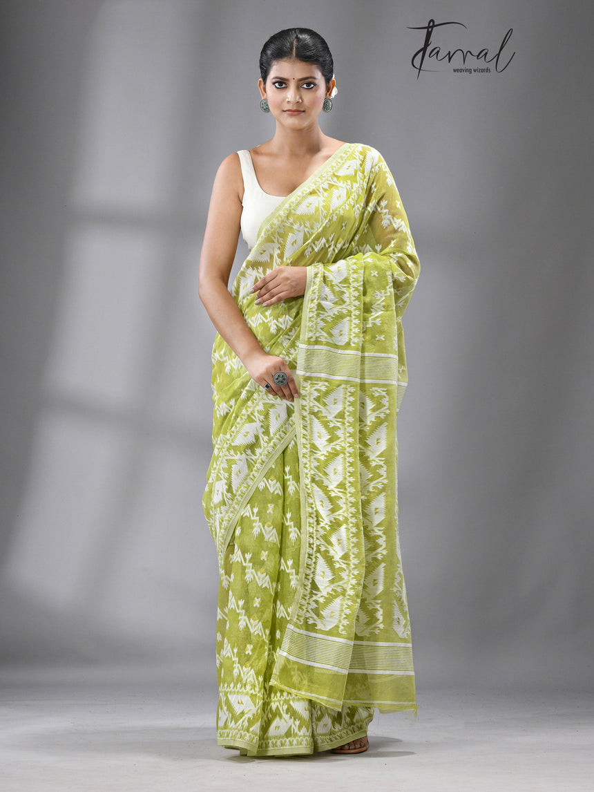 jamdani saree, jamdani, handloom, handwoven, saree, silk, dhakai, weaving, kolkatasaree, tamalboutique