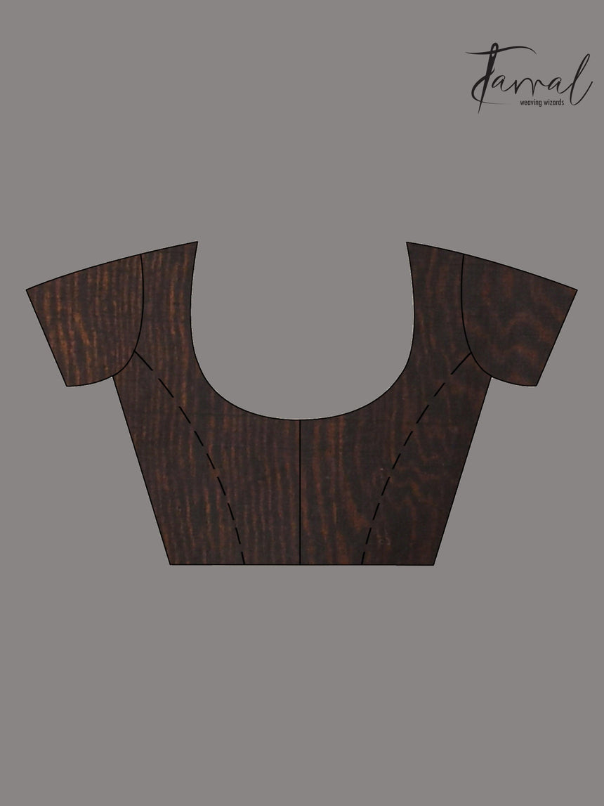 Rani_Pink_Jamdani_Matka_Silk_Saree_Blouse