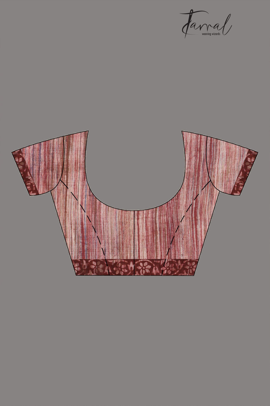 Brash palette pure silk saree - Tamal Boutique