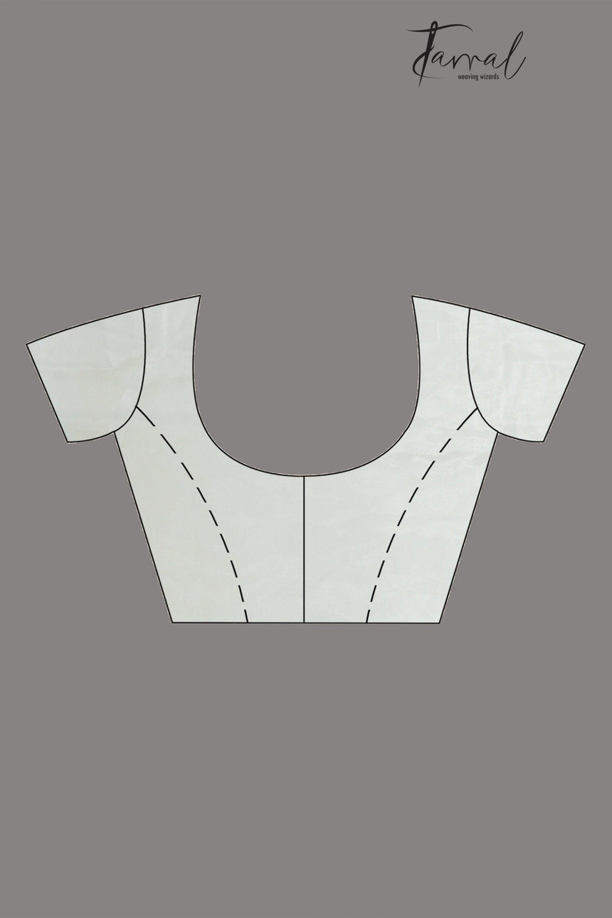 Water green zardosi silk stone work saree - Tamal Boutique