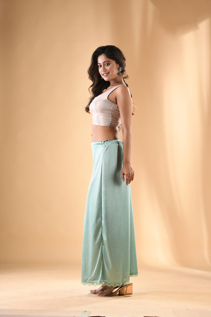 Light Firoza Lycra Stretchable Petticoat - Tamal Boutique