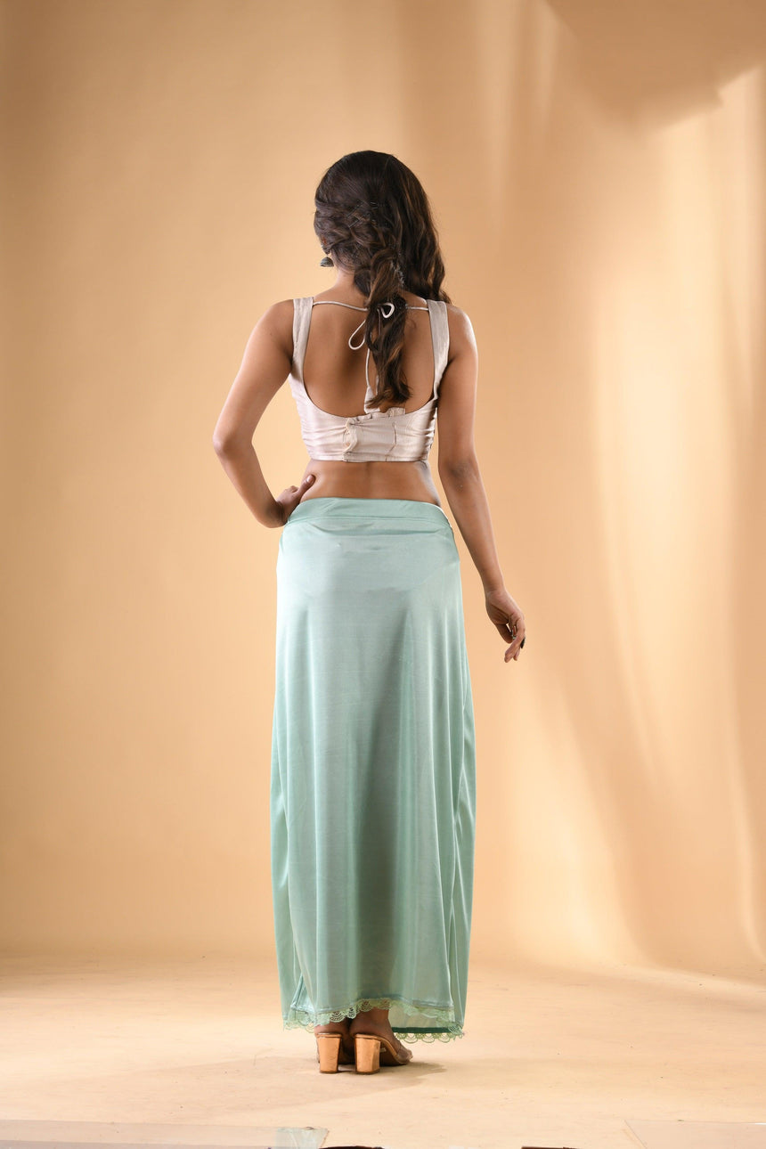 Light Firoza Lycra Stretchable Petticoat - Tamal Boutique