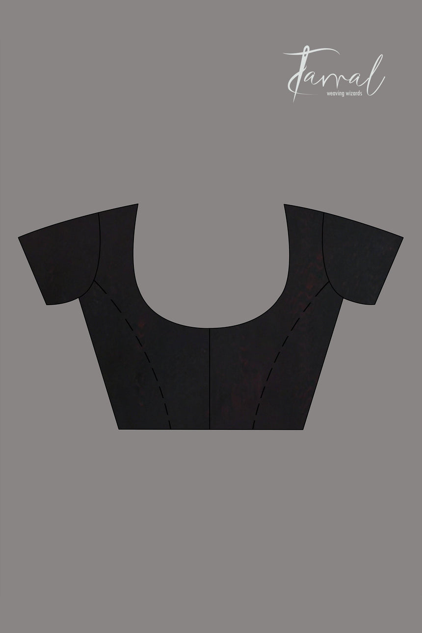 Rubi red matka silk handwoven jamdani saree - Tamal Boutique