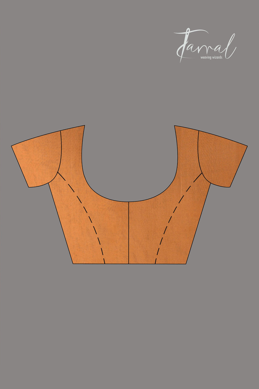 Golden Yellow rose motifs muslin silk handwoven jamdani saree - Tamal Boutique