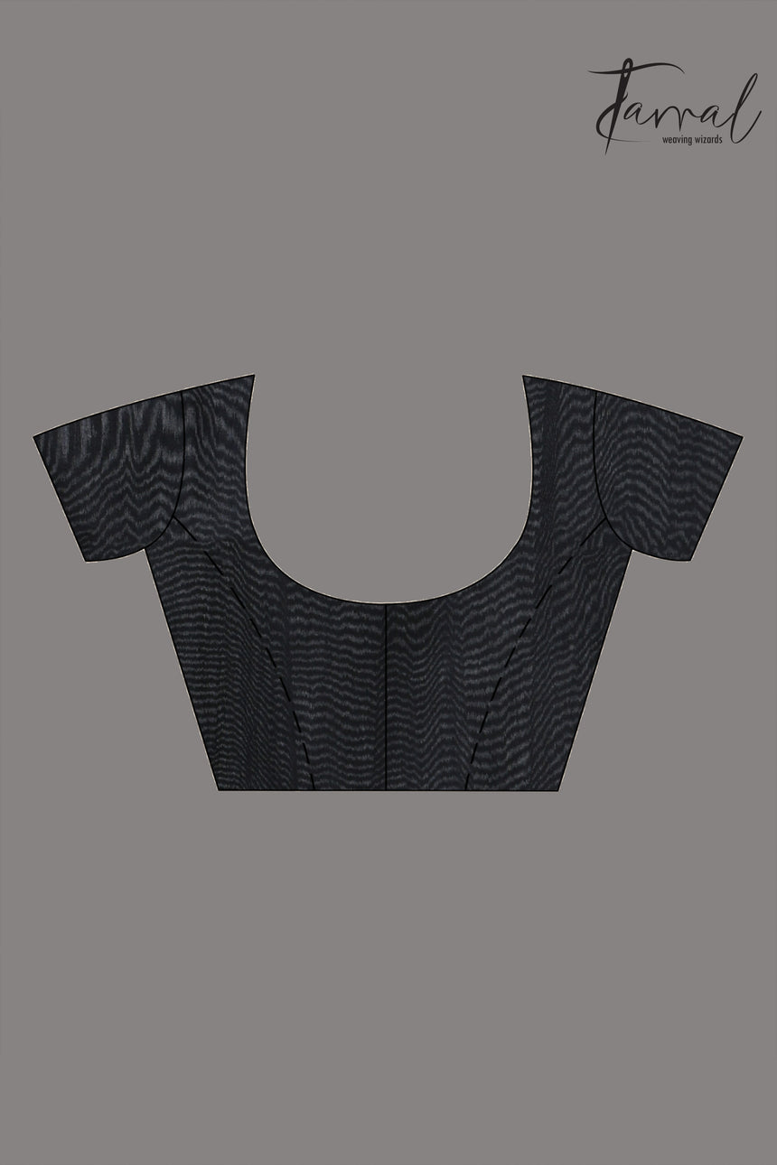 Violet colour matka silk traditional handwoven jamdani saree