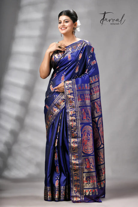 Bishnupuri Swarnachari Saree