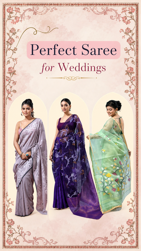 Choosing the Perfect Saree for Weddings: A Complete Guide