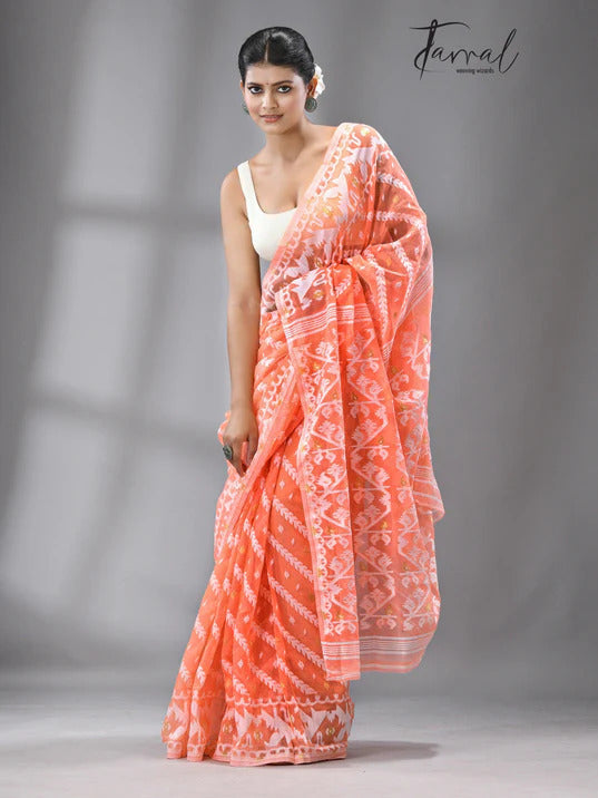 The Timeless Elegance of the Jamdani Saree: A Journey Through Weaves, Culture, and Craftsmanship