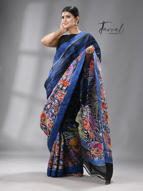 Batik Pure Silk Saree: Craft, History & Why It’s a Must-Have for Every Wardrobe