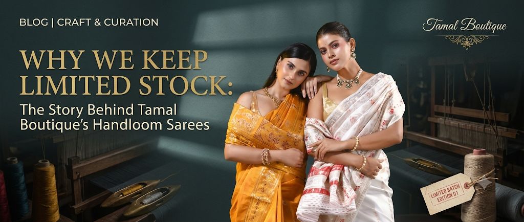 Why We Keep Limited Stock: The Story Behind Tamal Boutique's Handloom Sarees