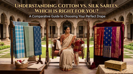 Understanding Cotton vs. Silk Sarees: Which is Right for You?