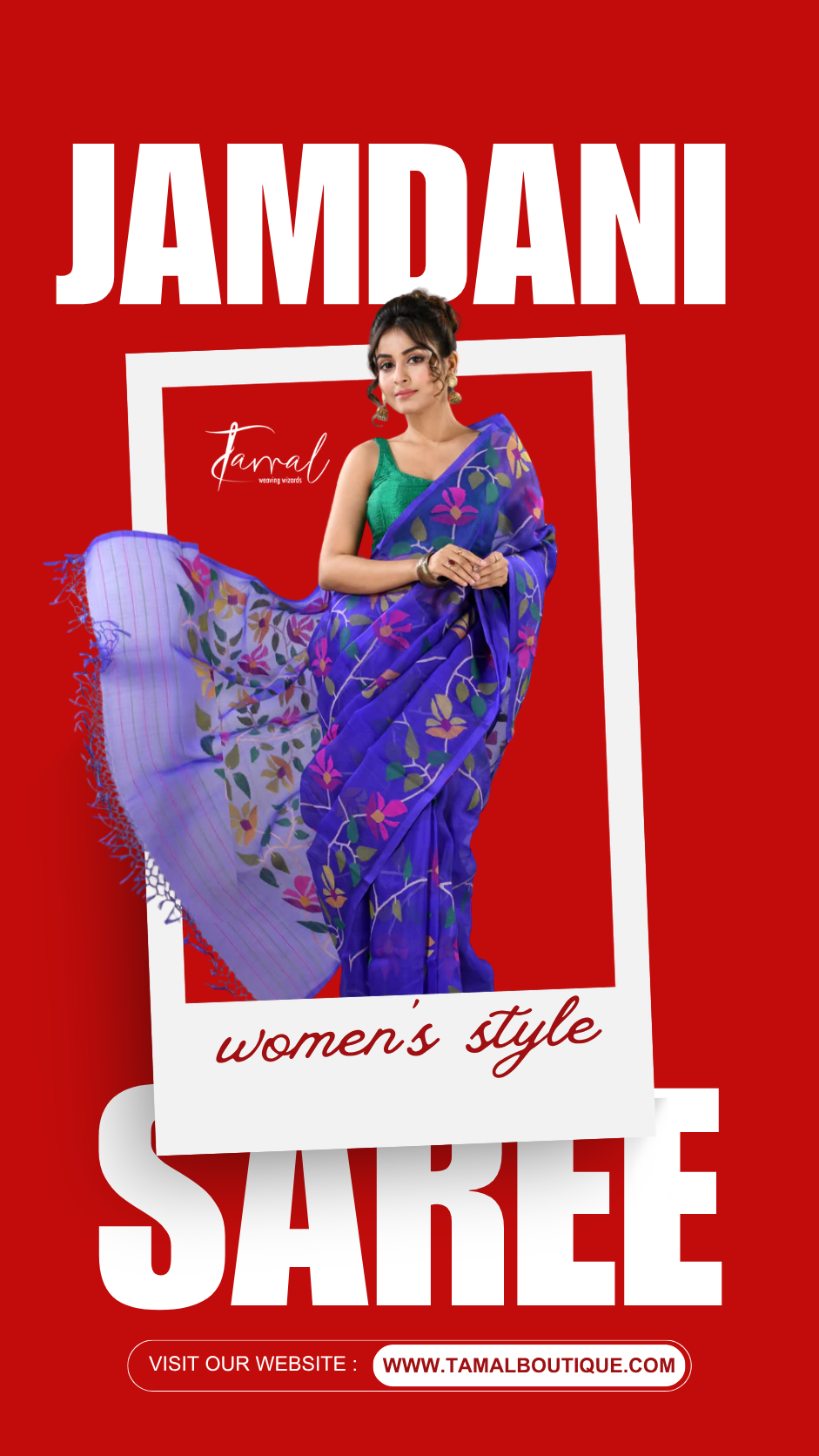 How to identify an original Jamdani saree