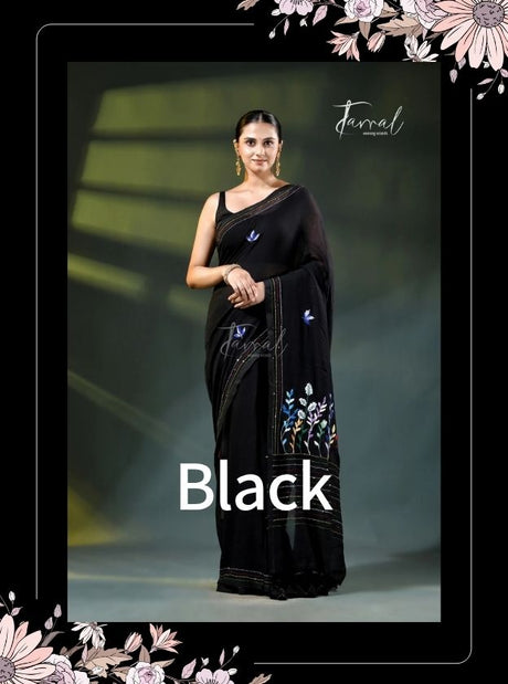 Black Sarees