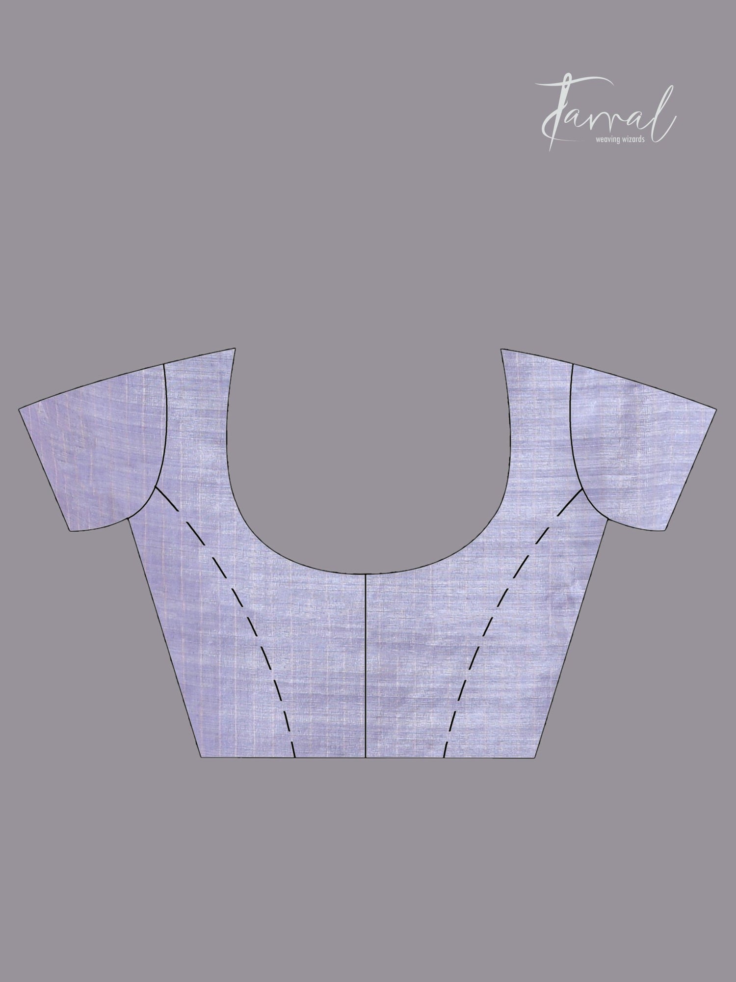 Ash grey with black border pure tusser cotton handwoven jamdani saree - Tamal Boutique