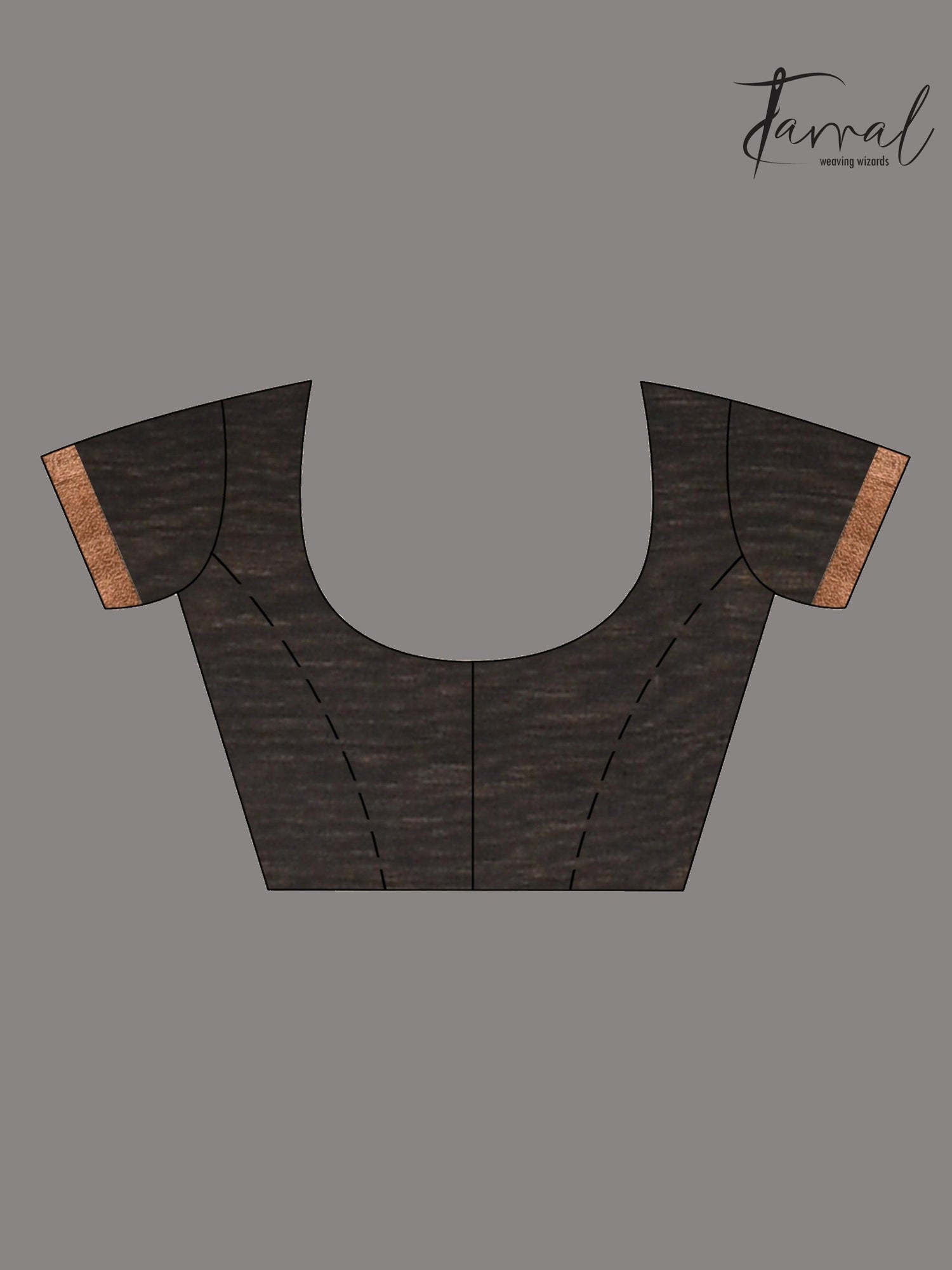 Black Parrot Paithani temple border pure muslin silk handwoven jamdani saree blouse