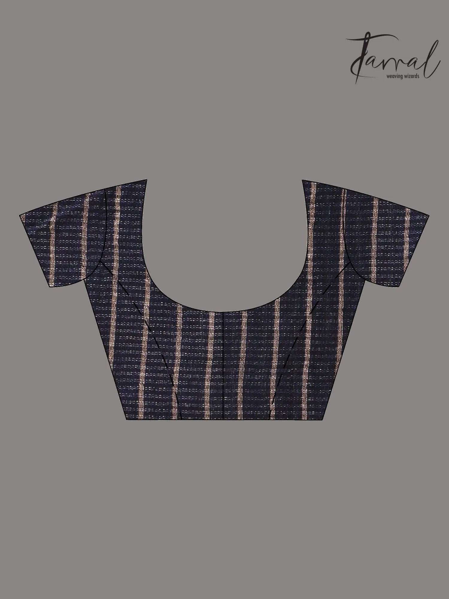 Black Tusser & tissue bangalore silk handloom jamdani saree