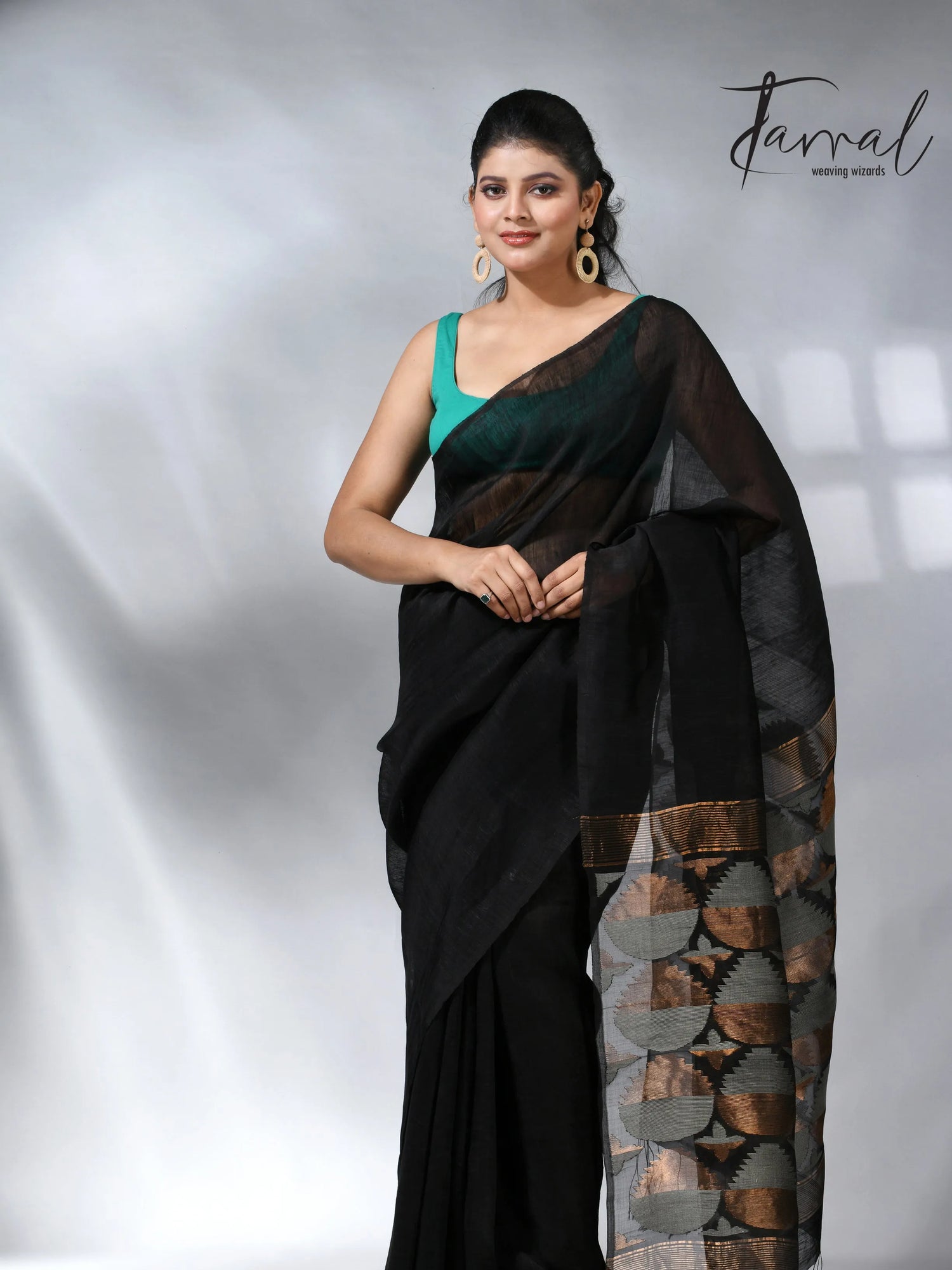 jamdani saree, jamdani, handloom, handwoven, saree, silk, dhakai, weaving, kolkatasaree, tamalboutique