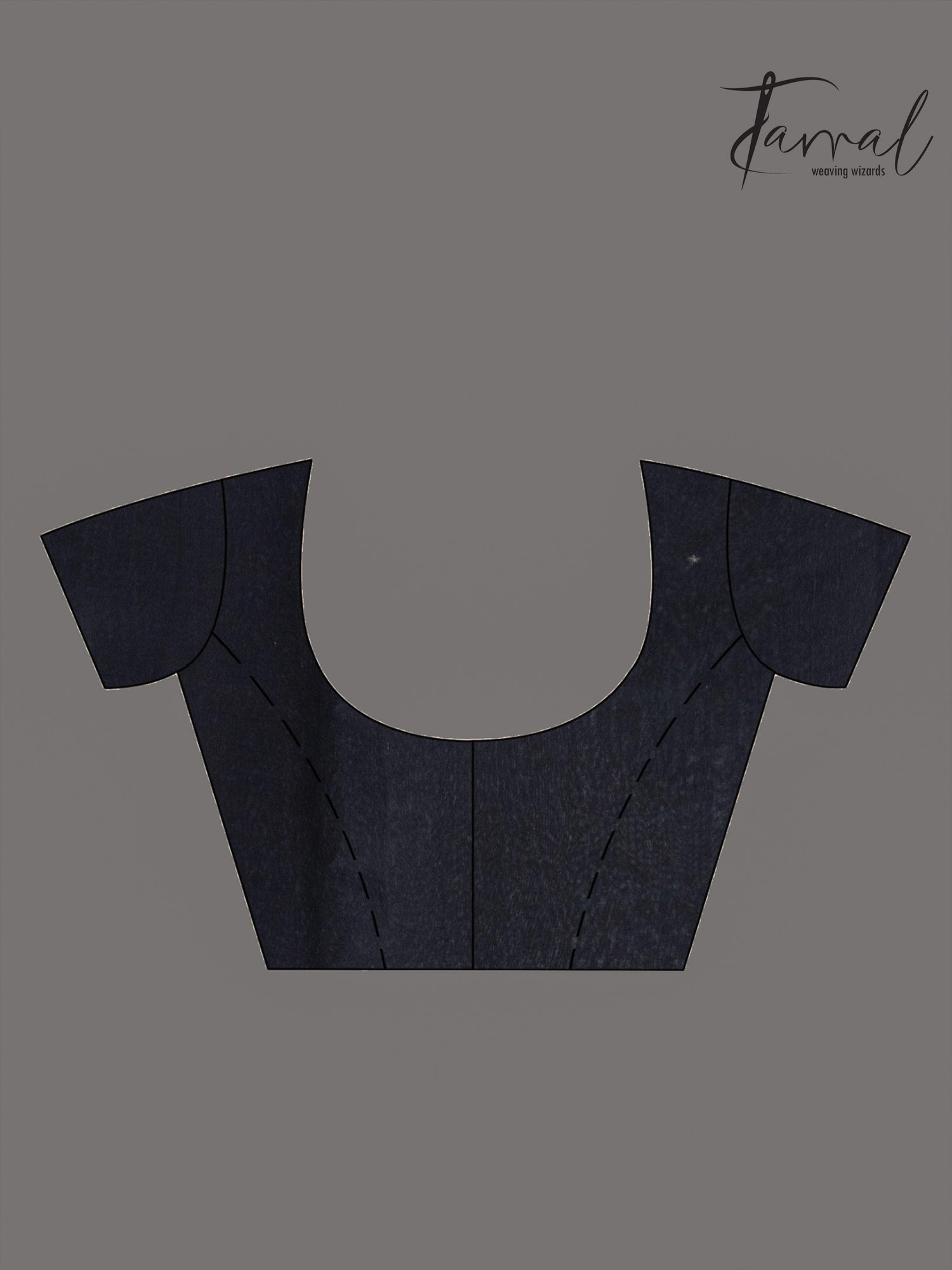 Black with multi colour muslin silk floral handwoven jamdani saree - Tamal Boutique