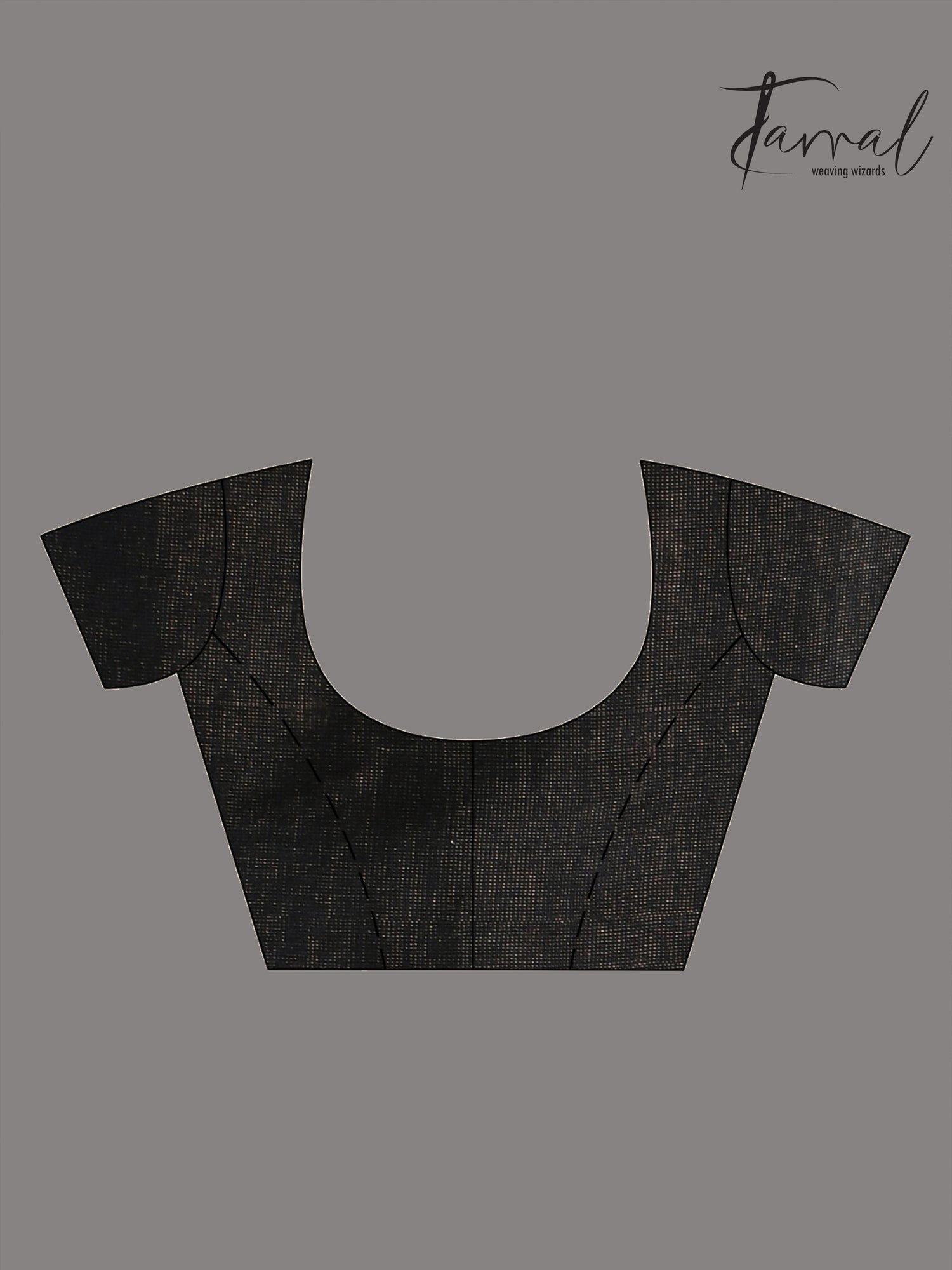 Black with golden tissue muslin lotus handwoven jamdani saree