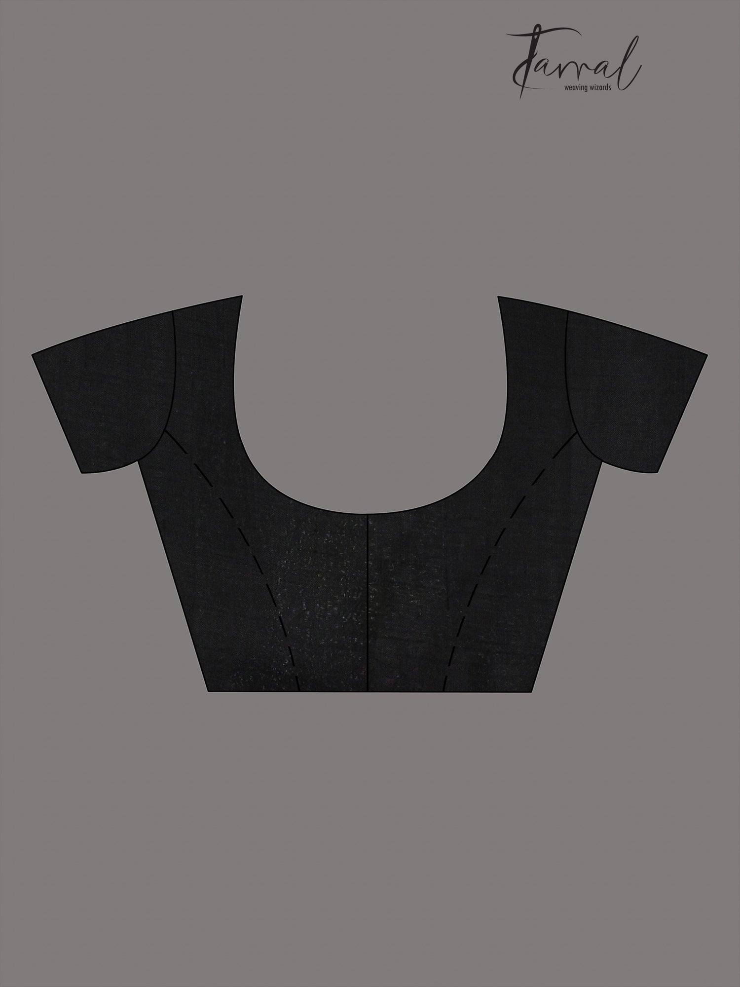 Black with multicolor water linen batik handcrafted silk saree