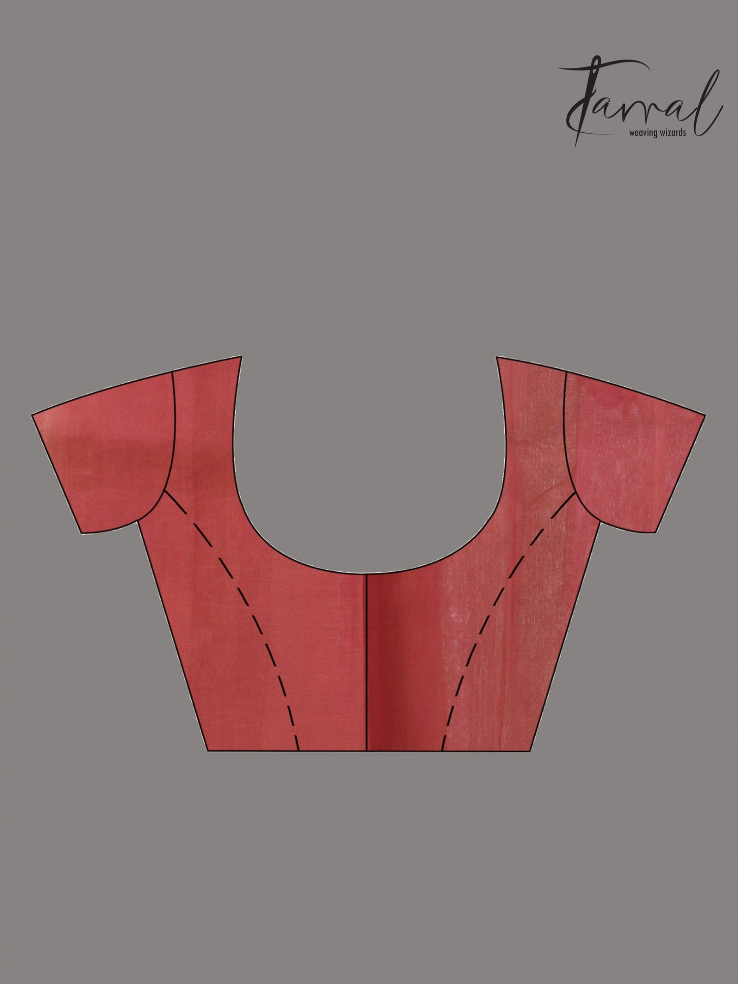 Brown with multicolour muslin silk handwoven floral buta jamdani saree - Tamal Boutique