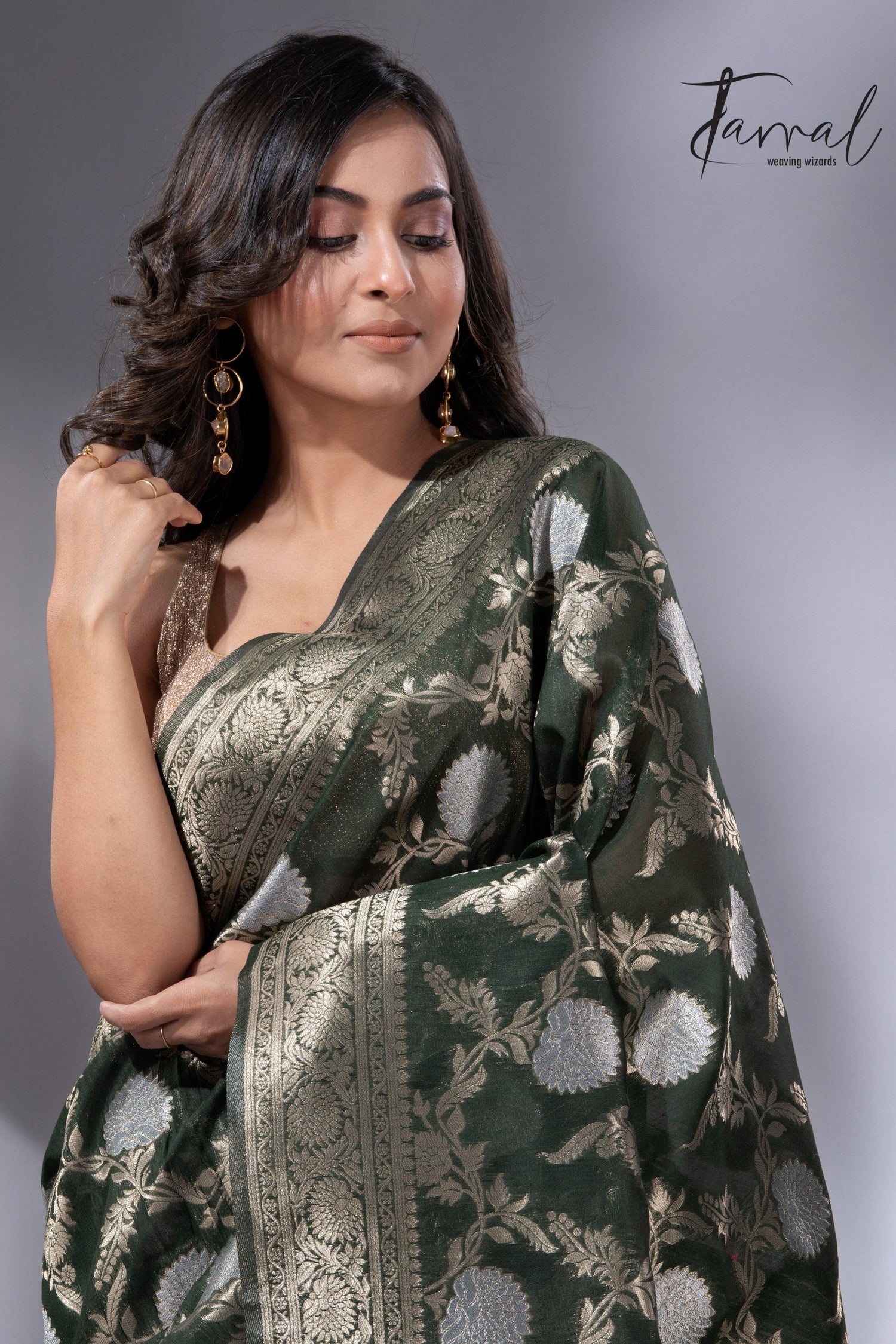 jamdani saree, jamdani, handloom, handwoven, saree, silk, dhakai, weaving, kolkatasaree, tamalboutique