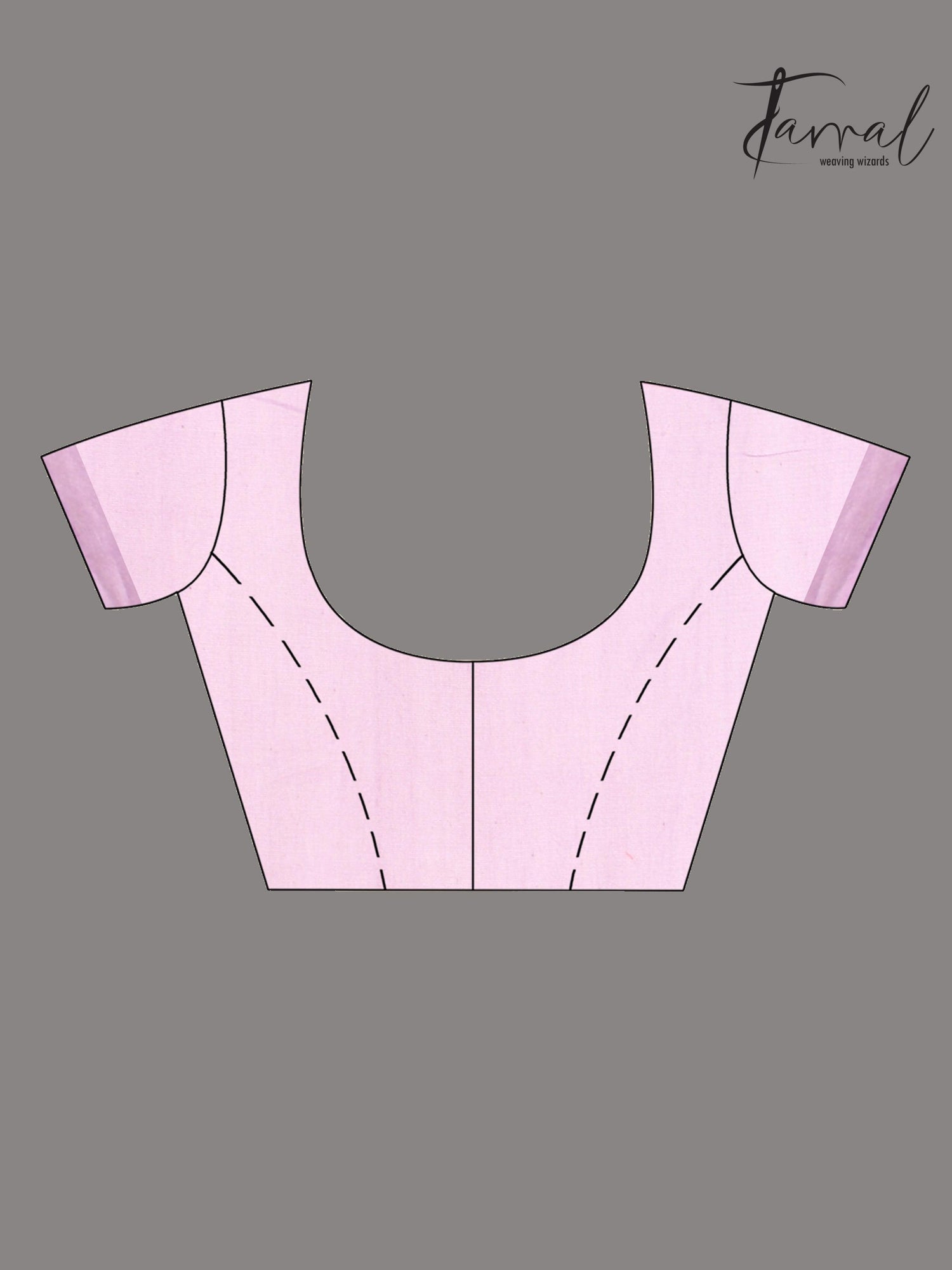 Fuchsia Pink Handwoven Needlework Jamdani Saree Golden Zari blouse