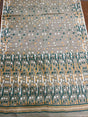 Grey Mohini soft handloom dhakai jamdani saree - Tamal Boutique