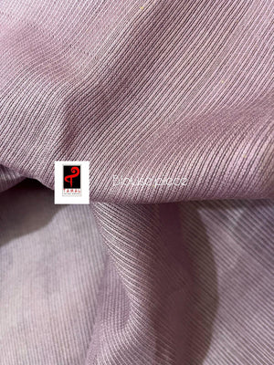 Lavender with multi colour allover floral muslin silk handwoven jamdani saree - Tamal Boutique