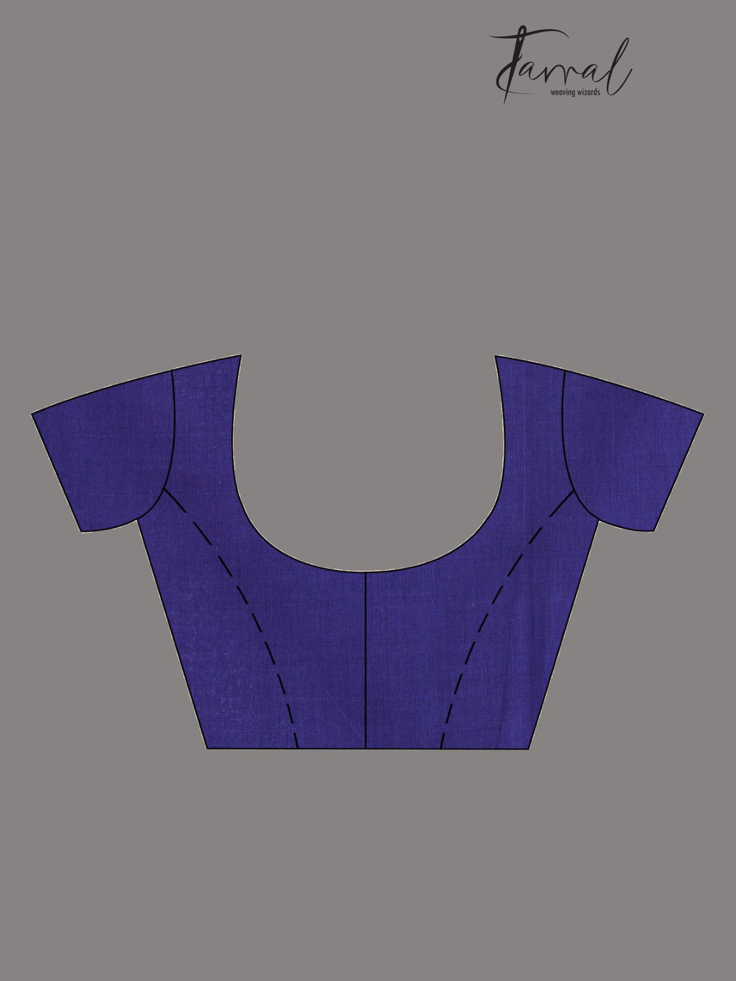 Lavender with tree pallu pure cotton handwoven jamdani saree