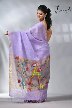 jamdani saree, jamdani, handloom, handwoven, saree, silk, dhakai, weaving, kolkatasaree, tamalboutique