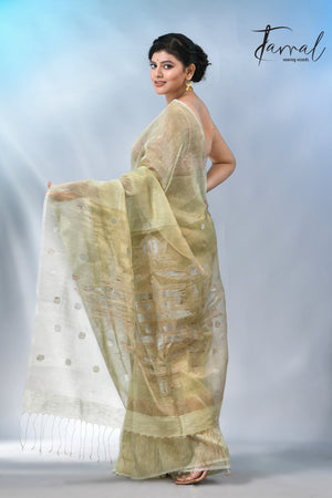 jamdani saree, jamdani, handloom, handwoven, saree, silk, dhakai, weaving, kolkatasaree, tamalboutique