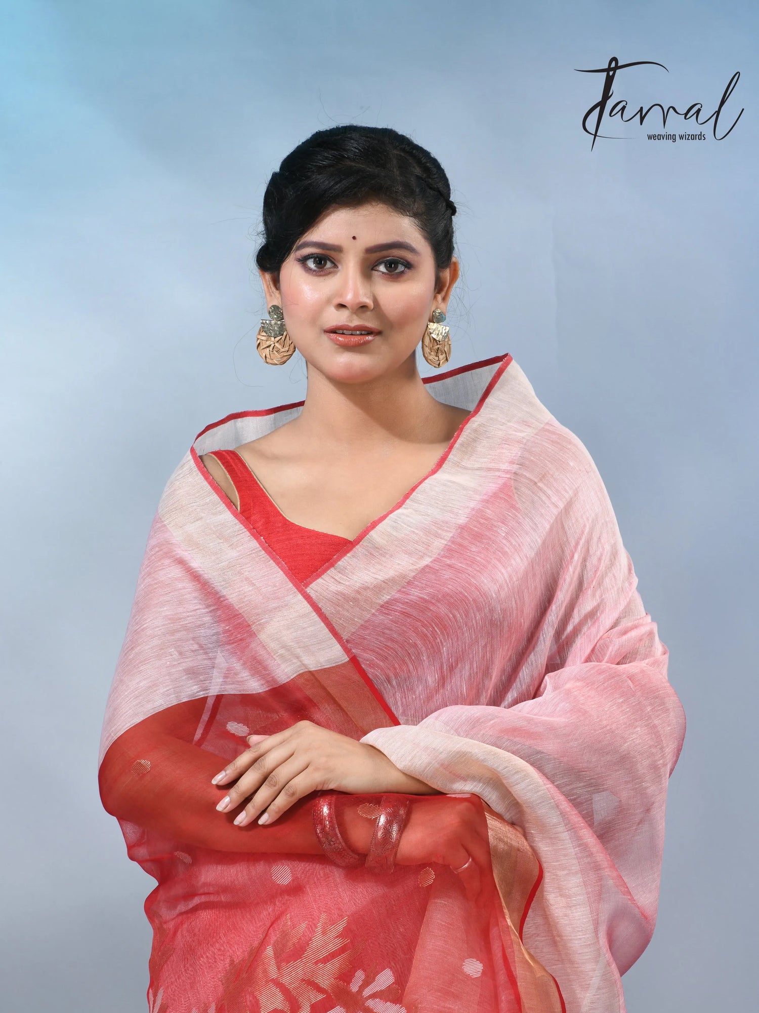 jamdani saree, jamdani, handloom, handwoven, saree, silk, dhakai, weaving, kolkatasaree, tamalboutique