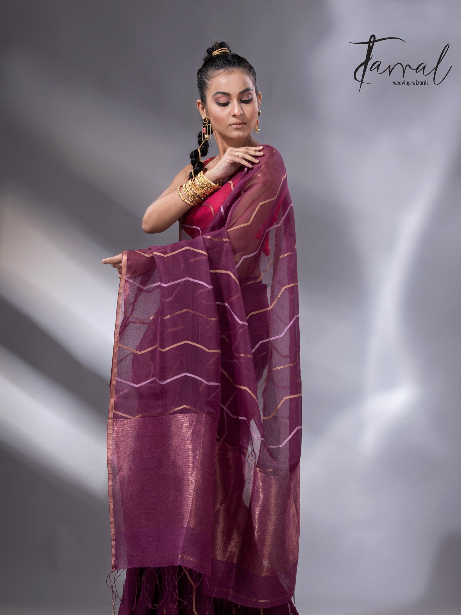 jamdani saree, jamdani, handloom, handwoven, saree, silk, dhakai, weaving, kolkatasaree, tamalboutique