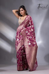 jamdani saree, jamdani, handloom, handwoven, saree, silk, dhakai, weaving, kolkatasaree, tamalboutique
