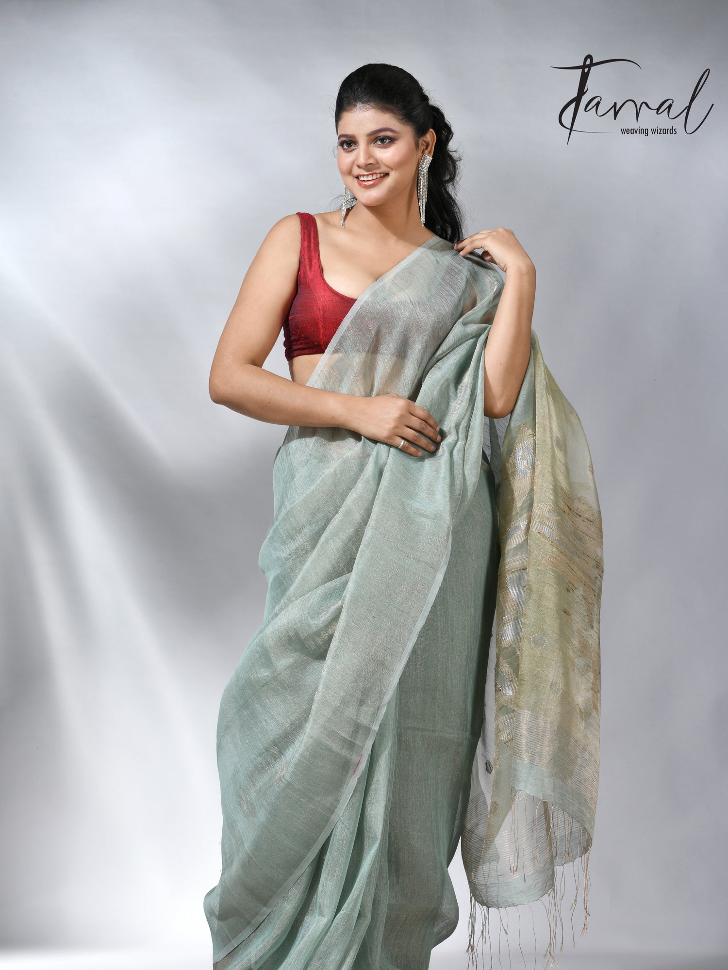 jamdani saree, jamdani, handloom, handwoven, saree, silk, dhakai, weaving, kolkatasaree, tamalboutique