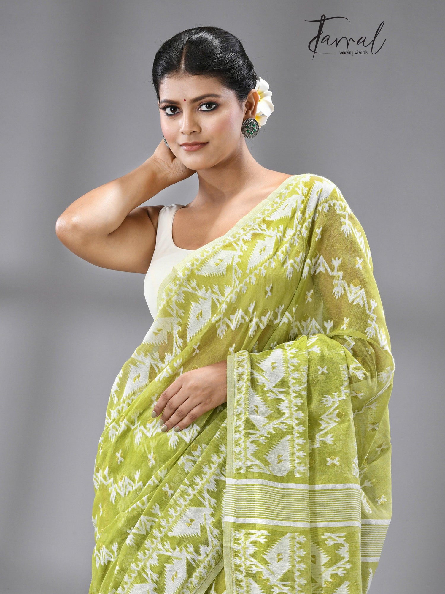 jamdani saree, jamdani, handloom, handwoven, saree, silk, dhakai, weaving, kolkatasaree, tamalboutique
