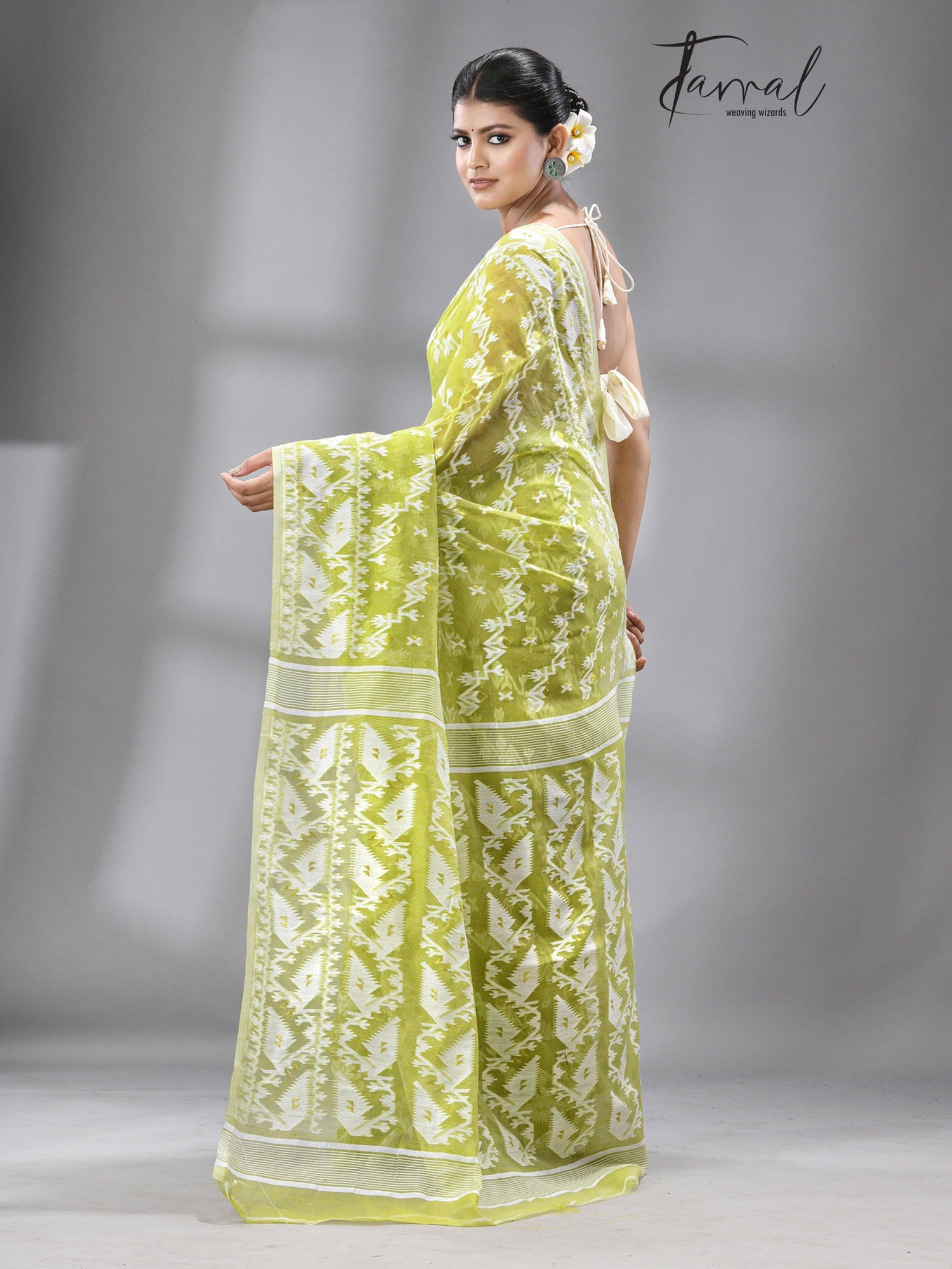 jamdani saree, jamdani, handloom, handwoven, saree, silk, dhakai, weaving, kolkatasaree, tamalboutique
