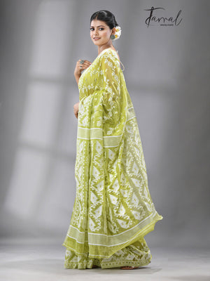 jamdani saree, jamdani, handloom, handwoven, saree, silk, dhakai, weaving, kolkatasaree, tamalboutique
