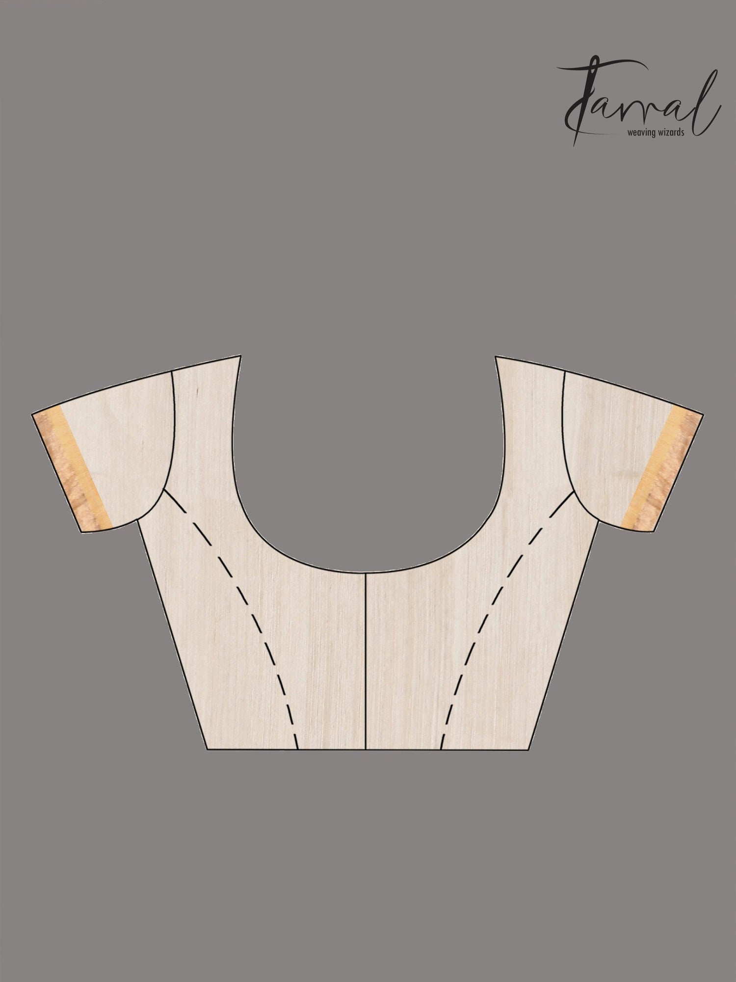 Offwhite story of our jungle book handwoven jamdani in pure matka silk - Tamal Boutique