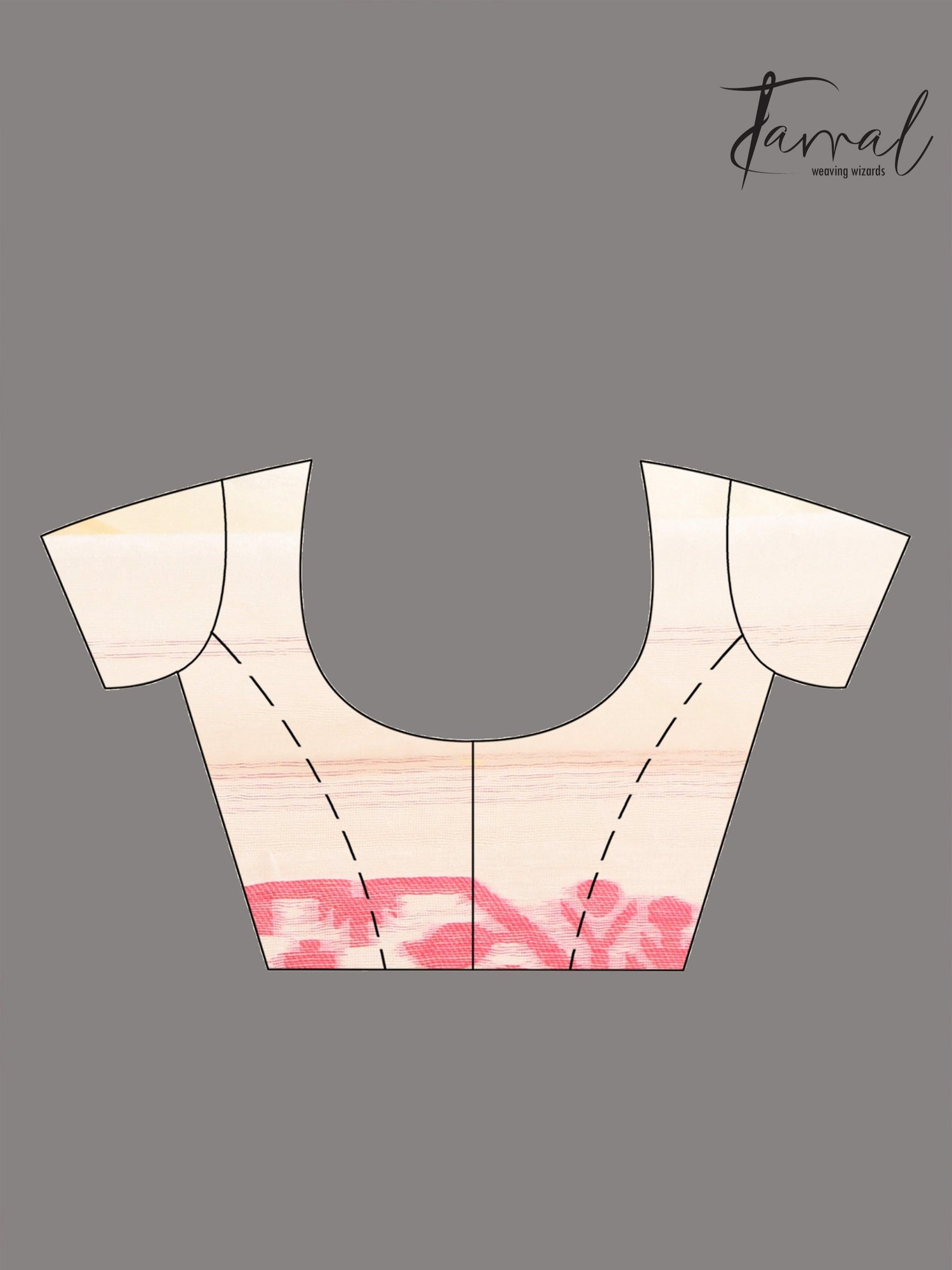 Offwhite with multi colour soft handloom dhakai jamdani saree - Tamal Boutique