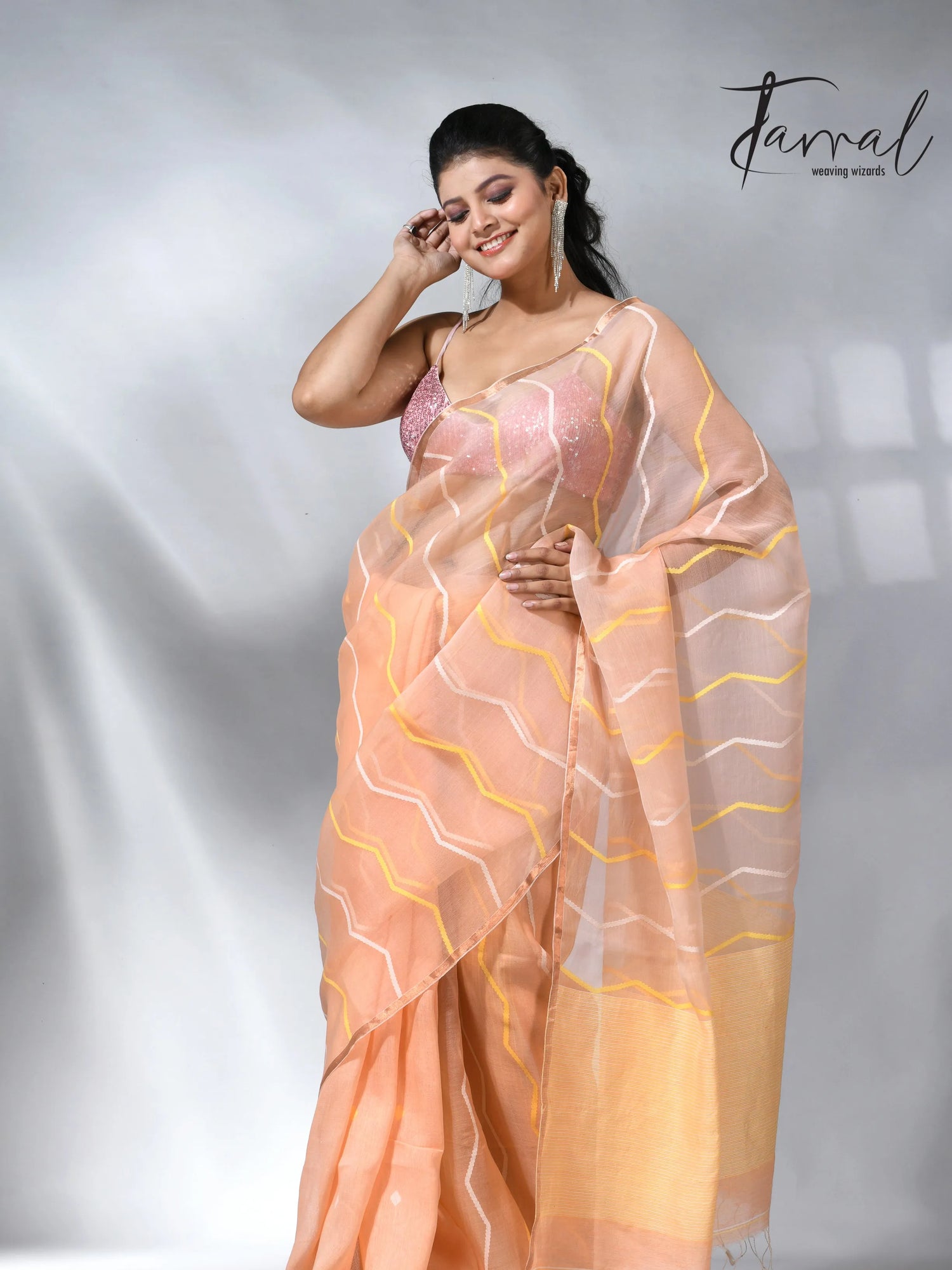 jamdani saree, jamdani, handloom, handwoven, saree, silk, dhakai, weaving, kolkatasaree, tamalboutique

