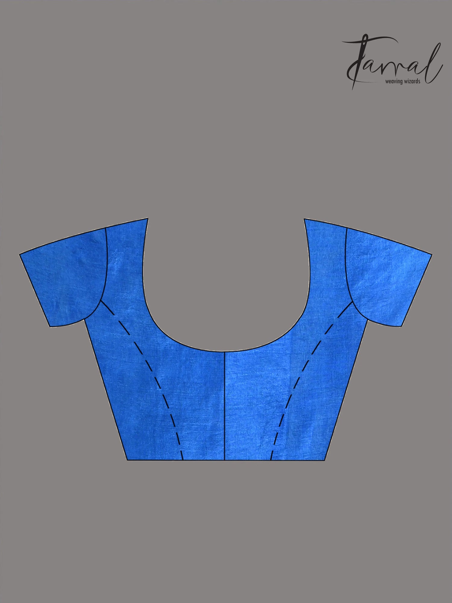 Peacock blue and white Dhakai tusser handwoven jamdani saree